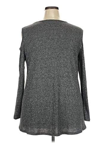 Bobeau Long Sleeve Top (view 2)
