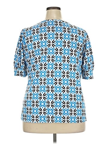Notations Short Sleeve Blouse (view 2)