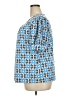 Notations Blue Short Sleeve Blouse Size 2X - photo 5