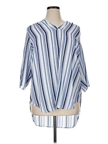 Worthington 3/4 Sleeve Blouse (view 1)