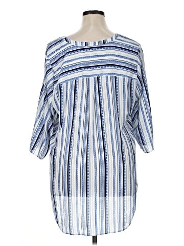 Worthington 3/4 Sleeve Blouse (view 2)