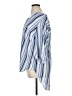 Worthington 100% Polyester Stripes Blue 3/4 Sleeve Blouse Size 1X - photo 5