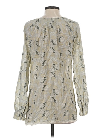 Johnny Was Long Sleeve Silk Top (view 2)