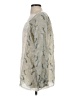 Johnny Was 100% Silk Ivory Long Sleeve Silk Top Size S - photo 5
