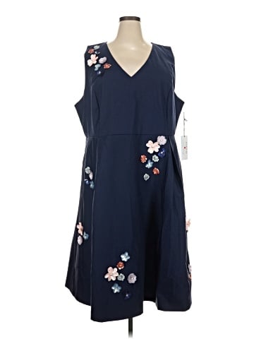 Draper James X ELOQUII Casual Dress (view 1)