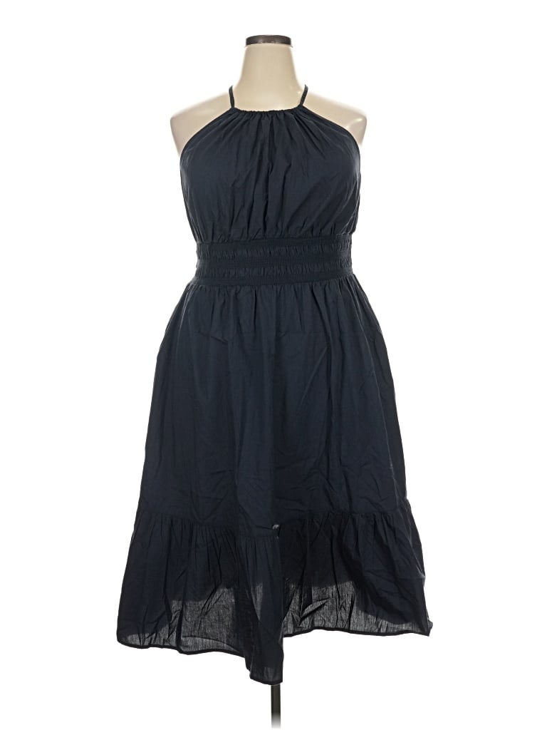 A New Day Casual Dress In Blue