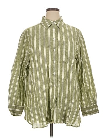Lands' End Long Sleeve Button-Down Shirt (view 1)