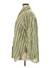 Lands' End 100% Linen Stripes Green Long Sleeve Button-Down Shirt Size 1X - photo 5