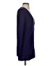 White + Warren 100% Wool Purple Kimono Size S - photo 4