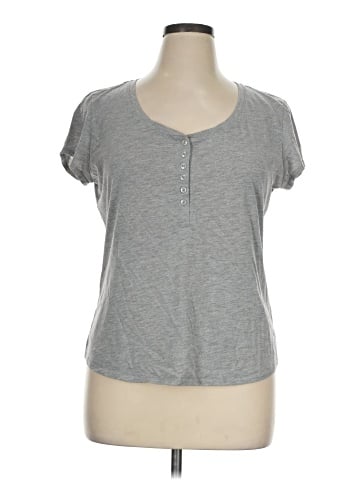 New York & Company Short Sleeve Top (view 1)