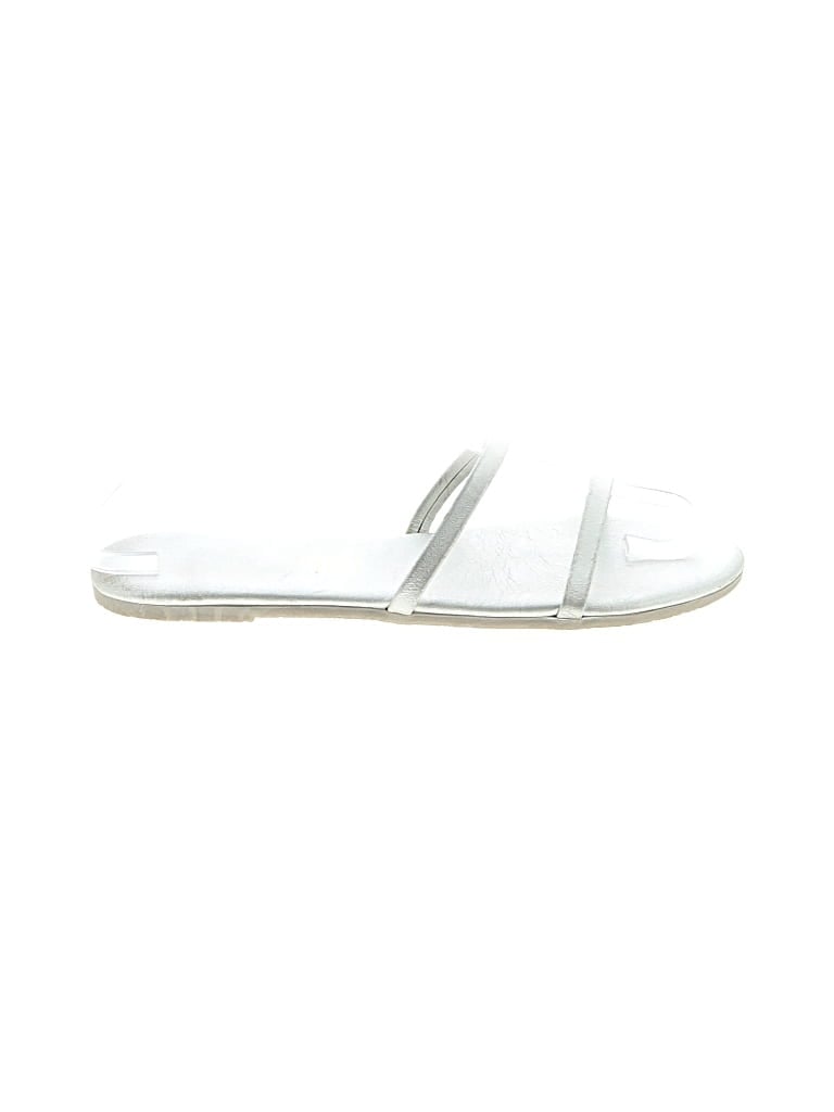 Pre-owned Tkees Sandals In White