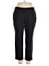 Zac & Rachel Solid Black Active Pants Size 1X - photo 1