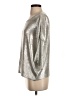 Remain 100% Acrylic Metallic Silver Poncho Size S - photo 5