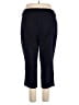 dalia Solid Blue Active Pants Size 16W - photo 2