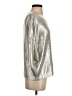 Remain 100% Acrylic Metallic Silver Poncho Size S - photo 4