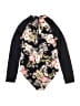 Hurley Floral Black Wetsuit Size 12 - photo 2