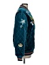 ASOS Tropical Animal Print Checkered-gingham Damask Floral Graphic Jacquard Leopard Print Paisley Stars Stripes Zebra Print Blue Jacket Size 10 - photo 4