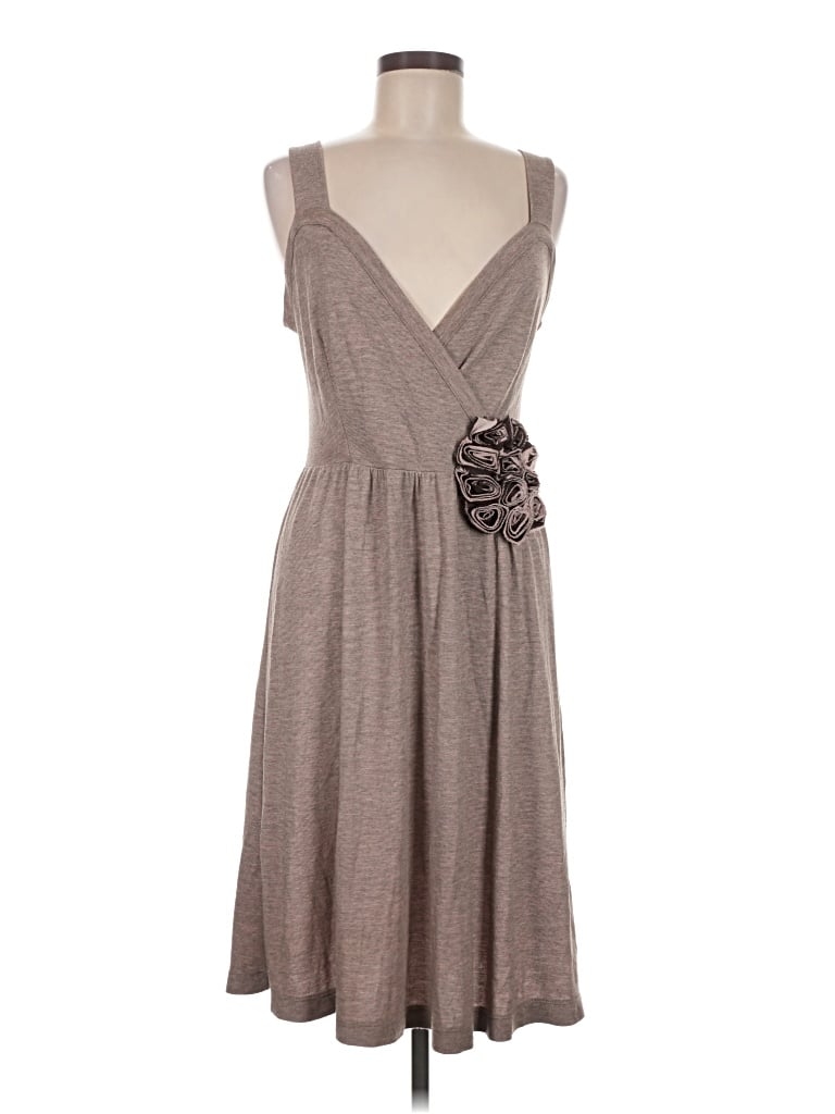 Pre-owned Deletta Cocktail Dress In Gray