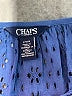 Chaps Blue 3/4 Sleeve Blouse Size L - photo 4