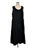 Torrid Solid Black Casual Dress Size 5X Plus (5) - photo 1