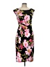 Connected Apparel Floral Black Cocktail Dress Size 12 - photo 1
