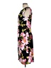 Connected Apparel Floral Black Cocktail Dress Size 12 - photo 5