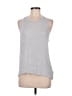 Athleta Gray Sleeveless T-Shirt Size M - photo 1