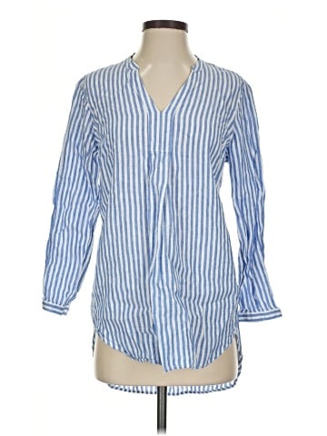 L.L.Bean 3/4 Sleeve Button-Down Shirt (view 1)