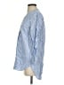 L.L.Bean 100% Linen Stripes Blue 3/4 Sleeve Button-Down Shirt Size S - photo 5