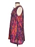 Susan Graver 100% Polyester Purple Sleeveless Blouse Size L - photo 5