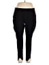 Jennifer Lopez Solid Black Active Pants Size 1X - photo 1