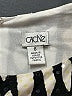 Cache Graphic Ivory Cocktail Dress Size 8 - photo 7