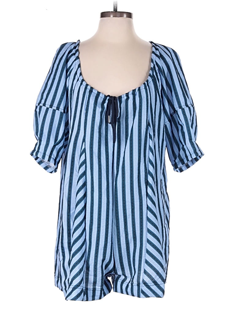 Pre-owned Unbranded Romper In Blue