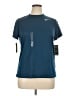 Nike 100% Polyester Blue Active T-Shirt Size XL - photo 1