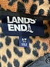 Lands' End 100% Polyester Animal Print Brown Pullover Sweater Size S - photo 7