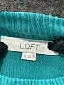 Ann Taylor LOFT Teal Turtleneck Sweater Size XL - photo 7
