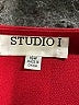 Studio I 100% Polyester Burgundy Sleeveless Blouse Size 16 - photo 7