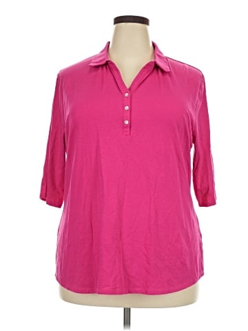 Cutter & Buck 3/4 Sleeve Button-Down Shirt (view 1)