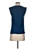 Halogen 100% Rayon Blue Sleeveless Blouse Size S - photo 2