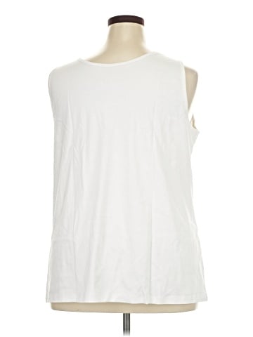 Lands' End Sleeveless T-Shirt (view 2)