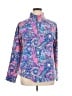 Lilly Pulitzer Paisley Blue Windbreaker Size XL - photo 1