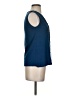 Halogen 100% Rayon Blue Sleeveless Blouse Size S - photo 4