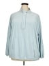 Lands' End Blue Long Sleeve T-Shirt Size 3X - photo 1