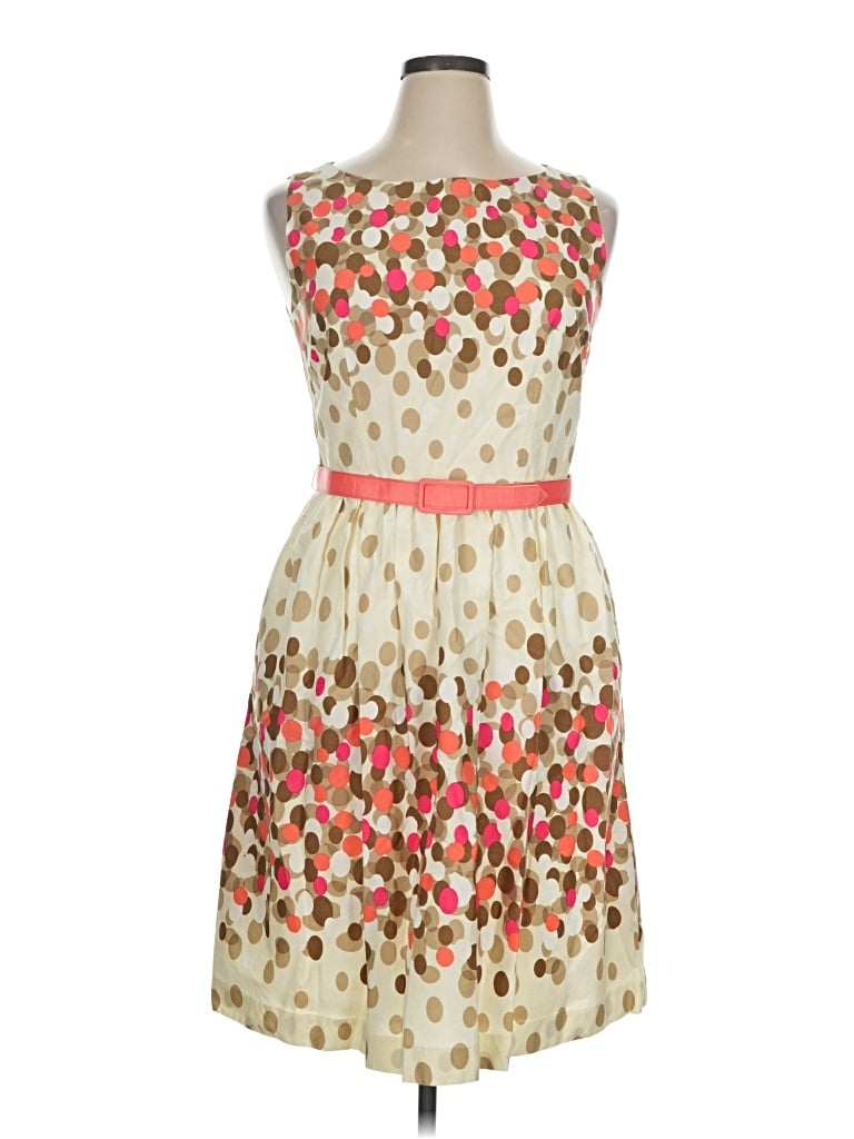 Pre-owned Coldwater Creek Cocktail Dress In Ivory