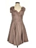Ryu 100% Polyester Brown Cocktail Dress Size S - photo 1