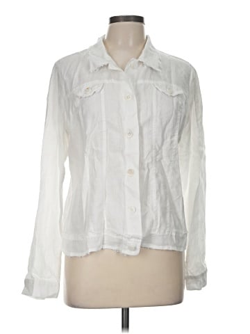 Pure Amici Long Sleeve Button-Down Shirt (view 1)