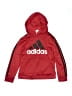 Adidas 100% Polyester Red Pullover Hoodie Size 10 - 12 - photo 1
