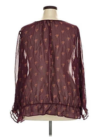 Boutique + Long Sleeve Blouse (view 2)