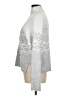 Nine West Chevron-herringbone Silver Pullover Sweater Size M - photo 5