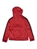 Adidas 100% Polyester Red Pullover Hoodie Size 10 - 12 - photo 2